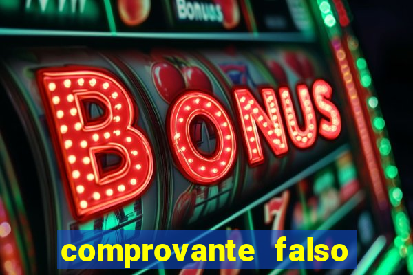 comprovante falso de 50 reais